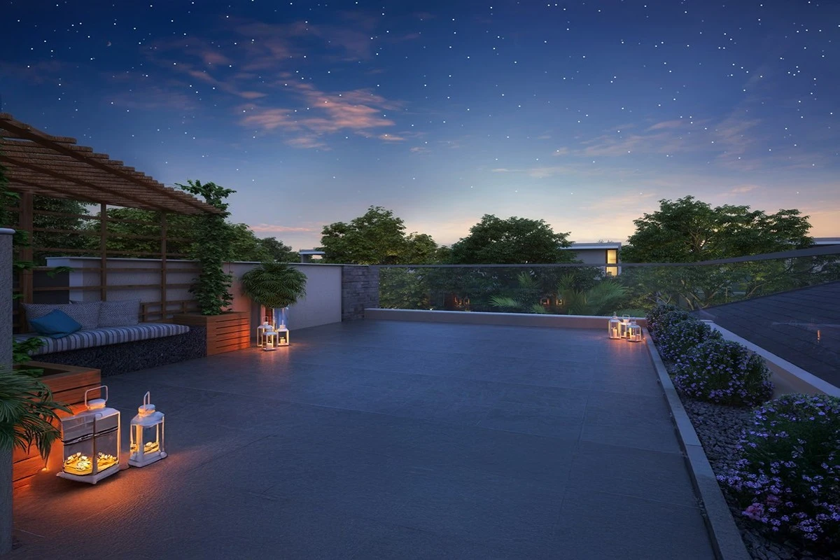 master bedroom private deck at nvt eterna villas